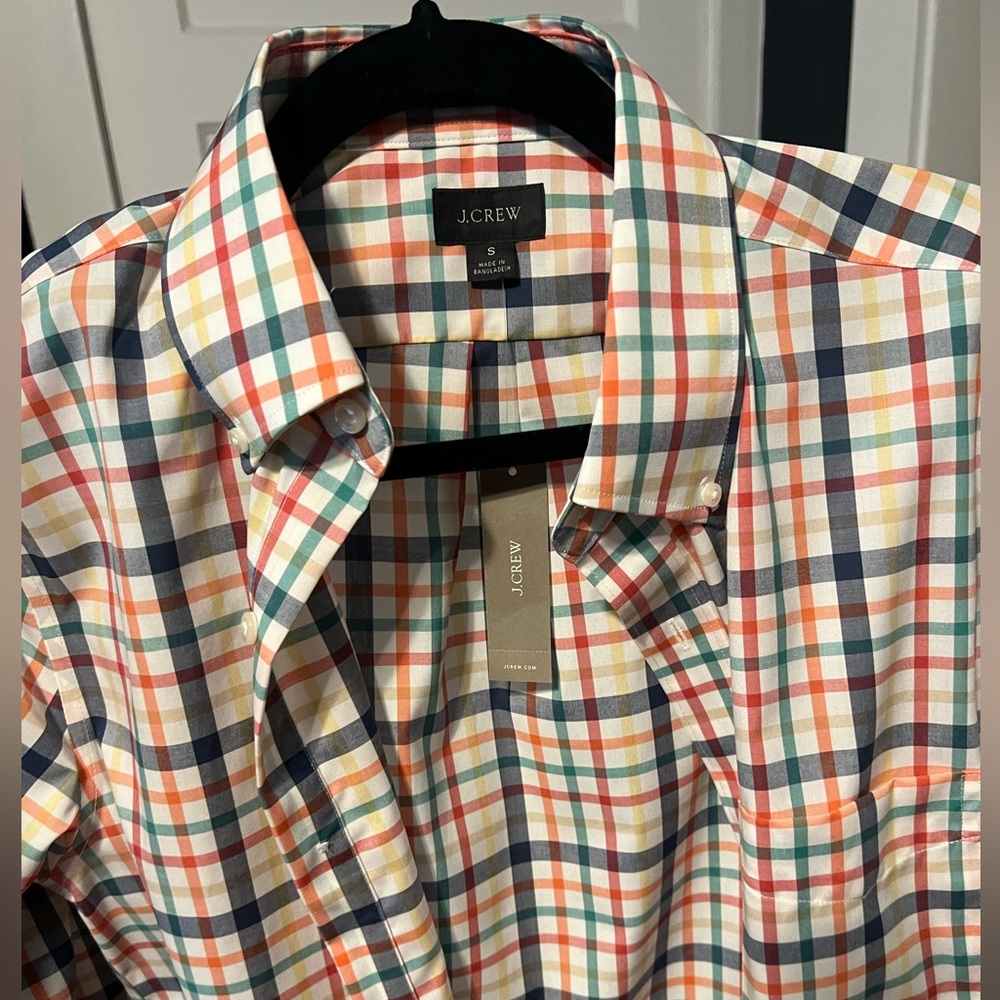 Brand new with tags button down j crew sport shirt.